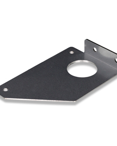 Gusset plate post for drive sep wire mesh collaps Step V13